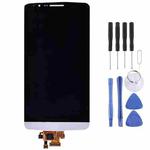 Original LCD Screen and Digitizer Full Assembly for LG G3 / D850 / D851 / D855(White)