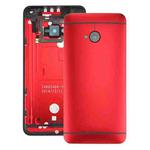 Back Housing Cover for HTC One M7 / 801e(Red)