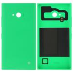 Solid Color Plastic Battery  Back Cover for Nokia Lumia 730(Green)