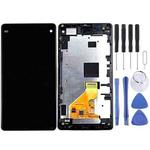 LCD Display + Touch Panel with Frame  for Sony Xperia Z1 Compact(Black)