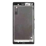 Front Housing LCD Frame Bezel Plate  for Sony Xperia Z / L36h / C6602 / C6603(Black)