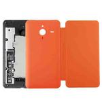 Original Horizontal Flip Leather Case + Plastic Back Cover for Microsoft Lumia 640XL(Orange)
