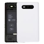 Solid Color NFC Battery Back Cover for Nokia Lumia 820(White)