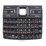 Mobile Phone Keypads Housing  with Menu Buttons / Press Keys for Nokia E72(Black)
