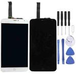 LCD Screen and Digitizer Full Assembly for Meizu MX4(White)