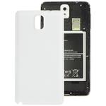 For Galaxy Note III / N9000 Litchi Texture Original Plastic Battery Cover (White)