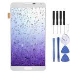 Original Super AMOLED LCD Screen for Galaxy Note III / N90 with Digitizer Full Assembly (White)
