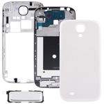 For Galaxy S IV / i9500 Full Housing Faceplate Cover  (White)