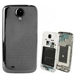 For Samsung Galaxy S IV / i9500 Original Middle Frame Bezel with Back Cover (Black)