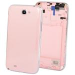 For Galaxy Note II / N7100 Original Full Housing Chassis with Back Cover + Volume Button (Pink)