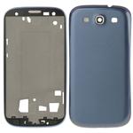 For Galaxy SIII LTE / i9305 Full Housing Faceplate Cover  (Blue)