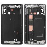 For Galaxy Note Edge / N915 Front Housing LCD Frame Bezel Plate  (Black)