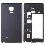 For Galaxy Note Edge / N915 Full Housing Cover (Middle Frame Bezel + Battery Back Cover ) (Black)