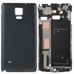 For Galaxy Note 4 / N910F Full Housing Cover (Front Housing LCD Frame Bezel Plate + Battery Back Cover ) (Black)