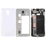 For Galaxy Note 4 / N910F Full Housing Cover (Front Housing LCD Frame Bezel Plate + Middle Frame Bezel Back Plate Housing Camera Lens Panel + Battery Back Cover ) (White)