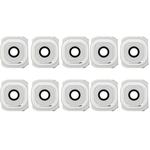 For Galaxy S6 / G920F 10pcs Camera Lens Cover  (White)