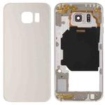 For Galaxy S6 / G920F Full Housing Cover (Back Plate Housing Camera Lens Panel + Battery Back Cover ) (Gold)