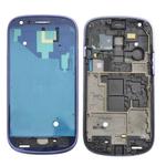 For Galaxy SIII mini / i8190 Front Housing LCD Frame Bezel Plate  (Dark Blue)