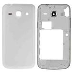 For Galaxy Core Plus / G350 Full Housing Cover (Middle Frame Bezel + Battery Back Cover) (White)