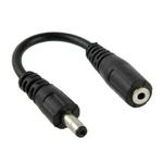 For Nokia 2.0mm Small Pin Female to 3.5mm Large Pin Male Charging Adapter, Length: 9.5cm