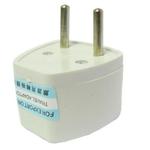 Plug Adapter, Travel Power Adaptor with Europe Socket Plug(White)