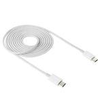 2m USB-C / Type-C 3.1 Male Connector to Male Extension Data Cable(White)