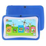 Kids Education Tablet PC, 7.0 inch, 1GB+16GB, Android 4.4.2 Allwinner A33 Quad Core 1.3GHz, WiFi, TF Card up to 32GB, Dual Camera(Blue)