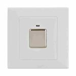 T288 Three-Wire System Wall Mount Touch Sensor Light Switch(White)
