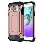 For Galaxy A3 (2016) / A310 Tough Armor TPU + PC Combination Case(Rose Gold)