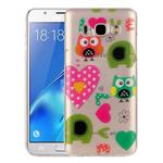 For Galaxy J5 (2016) / J510 Love Owls Pattern IMD Workmanship Soft TPU Protective Case