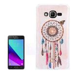 For Galaxy J2 Prime / G532 Colour Leather Dream Catcher Pattern TPU Back Case