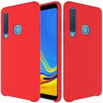 Solid Color Liquid Silicone Dropproof Protective Case for Samsung Galaxy A9 (2018) / A9s (Red)