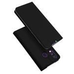 DUX DUCIS Skin Pro Series Horizontal Flip PU + TPU Leather Case for Galaxy A40, with Holder & Card Slots (Black)