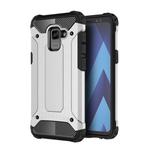 For Galaxy A5 (2018) Magic Armor TPU + PC Combination Case(Silver)