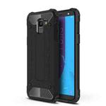 Full-body Rugged TPU + PC Combination Case for Galaxy J6 2018 (EU Version)(Black)