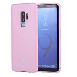 GOOSPERY PEARL JELLY Series for Galaxy S9+ TPU Full Coverage Protective Back Cover Case(Pink)