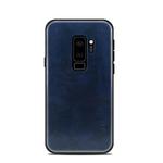 MOFI for Galaxy S9+ PC+TPU+PU Leather Protective Back Cover Case(Blue)