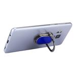 Simple Style Metal Desktop Stand Phone Ring Holder, For iPhone, Galaxy, Sony, Lenovo, HTC, Huawei, and other Smartphones(Blue)