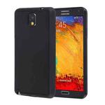 For Galaxy Note III / N9000 Anti-Gravity Magical Nano-suction Technology Hybrid Sticky Selfie Protective Case(Black)