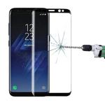 Full Screen Curved  Tempered Glass For Galaxy S8 / G950(Black)