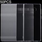 50 PCS 0.75mm Transparent TPU Case for Galaxy Note 9