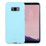 GOOSPERY SOFT FEELING for Galaxy S8 Liquid State TPU Drop-proof Soft Protective Back Cover Case (Mint Green)