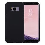 GOOSPERY SOFT FEELING for Galaxy S8 + / G9550 Liquid State TPU Drop-proof Soft Protective Back Cover Case(Black)