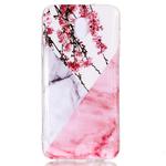 Marble Pattern Soft TPU Case For Galaxy J3 (2018)(Plum Blossom)