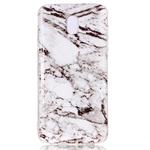 Marble Pattern Soft TPU Case For Galaxy J3 (2018)(White)