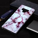 Marble Pattern Soft TPU Case For Galaxy Note9(Red)