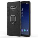 PC + TPU Shockproof Protective Case with Magnetic Ring Holder For Galaxy Note9(Black)