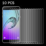 10 PCS For Galaxy A7 (2017) / A720 0.26mm 9H Surface Hardness 2.5D Explosion-proof Tempered Glass Screen Film