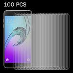 100 PCS For Galaxy A7 (2017) / A720 0.26mm 9H Surface Hardness 2.5D Explosion-proof Tempered Glass Screen Film