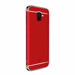 MOFI Three Stage Splicing Full Coverage PC Case for Galaxy J6 (2018) (Red)